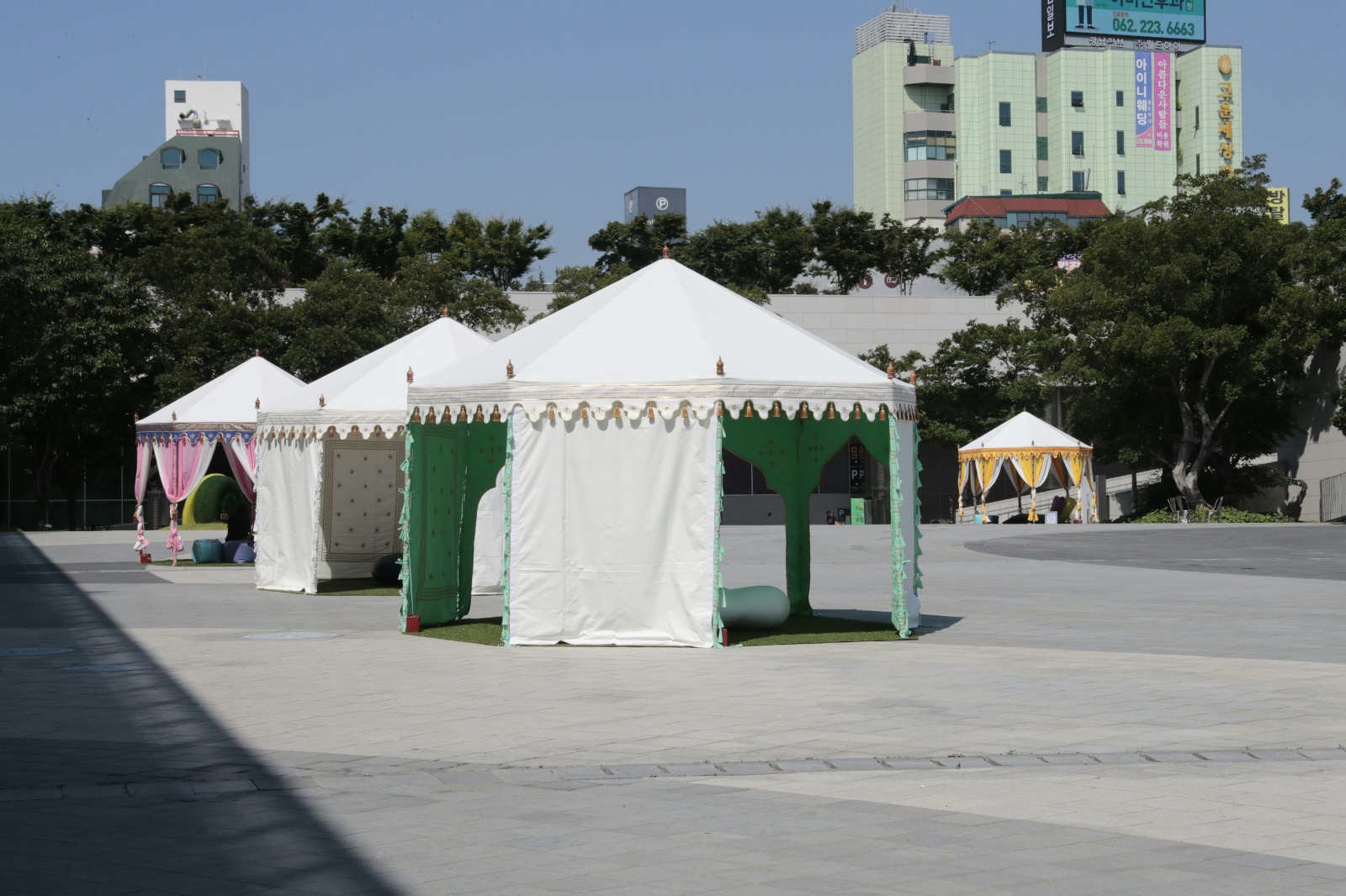 Saadu tent event structure